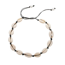 Load image into Gallery viewer, Hot Conch Seashell Necklace Women Jewelry Summer Beach Shell Choker Bohemian Rope Cowrie Beaded Necklaces Handmade Collar Female
