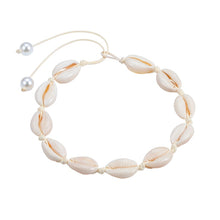 Load image into Gallery viewer, Hot Conch Seashell Necklace Women Jewelry Summer Beach Shell Choker Bohemian Rope Cowrie Beaded Necklaces Handmade Collar Female
