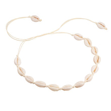 Load image into Gallery viewer, Hot Conch Seashell Necklace Women Jewelry Summer Beach Shell Choker Bohemian Rope Cowrie Beaded Necklaces Handmade Collar Female
