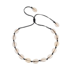 Load image into Gallery viewer, Hot Conch Seashell Necklace Women Jewelry Summer Beach Shell Choker Bohemian Rope Cowrie Beaded Necklaces Handmade Collar Female
