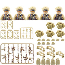 Load image into Gallery viewer, Hot Military Building Blocks Ghost Special Forces Soldiers Figure Bandits Accessories Gun Backpacks Vests Belts Weapons Kids Toy

