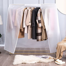 Load image into Gallery viewer, Household Floor Hanger Translucent Dust-proof Cover PEVA Stereo Thicken Dustproof Covers Big Capacity Clothes Dust Storage Cover
