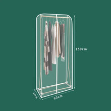 Load image into Gallery viewer, Household Floor Hanger Translucent Dust-proof Cover PEVA Stereo Thicken Dustproof Covers Big Capacity Clothes Dust Storage Cover

