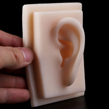Load image into Gallery viewer, Human Soft Silicone Left Ear Model Life Size Acupuncture Study Practice Tool Teaching Resources For Medical Science
