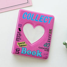 Load image into Gallery viewer, INS Colorful Lattice Photo Album 3 Inch Kpop Idols Photocards Cards Holder 40 Pockets Korean Star Chasing Photos Collect Book
