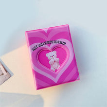 Load image into Gallery viewer, INS Colorful Lattice Photo Album 3 Inch Kpop Idols Photocards Cards Holder 40 Pockets Korean Star Chasing Photos Collect Book

