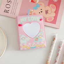 Load image into Gallery viewer, INS Colorful Lattice Photo Album 3 Inch Kpop Idols Photocards Cards Holder 40 Pockets Korean Star Chasing Photos Collect Book
