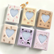 Load image into Gallery viewer, INS Style Cartoon Photo Album Girls Star Chasing Collection Book Heart Hollow Photocard Holder Korean Kpop Storage Album Fashion
