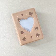 Load image into Gallery viewer, INS Style Cartoon Photo Album Girls Star Chasing Collection Book Heart Hollow Photocard Holder Korean Kpop Storage Album Fashion
