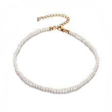 Load image into Gallery viewer, Thick Chain Toggle Clasp Necklaces Mixed Linked Circle Necklaces for Women Minimalist Choker Necklace Hot Jewelry
