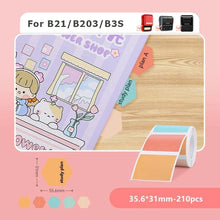 Load image into Gallery viewer, 【Index Label Sticker】NiiMBOT D11/D110/D101/B1/B21/B203/B3S Printing Paper Self-adhesive Waterproof Notepad Book Tag
