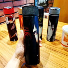 Load image into Gallery viewer, Japanese smart temp display Cartoon Anime Stainless Steel Thermos Vacuum Flask termo water bottle tea infuser bottle insulated
