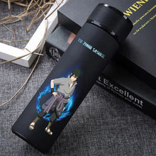 Load image into Gallery viewer, Japanese smart temp display Cartoon Anime Stainless Steel Thermos Vacuum Flask termo water bottle tea infuser bottle insulated
