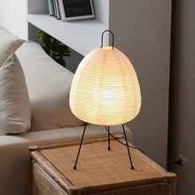 Load image into Gallery viewer, Japanse Rijstpapier Lantaarn Led Tafellamp Woonkamer Slaapkamer Bed Studie Hotel Homestay Art Creatieve Decor Statief Vloerlamp
