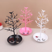 Load image into Gallery viewer, Jewelry Display Stand Tray Tree Storage Racks Earrings Necklaces Rings Jewelry Boxes Case Desktop Organizer Holder Make Up Decor
