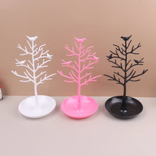 Load image into Gallery viewer, Jewelry Display Stand Tray Tree Storage Racks Earrings Necklaces Rings Jewelry Boxes Case Desktop Organizer Holder Make Up Decor
