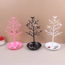 Load image into Gallery viewer, Jewelry Display Stand Tray Tree Storage Racks Earrings Necklaces Rings Jewelry Boxes Case Desktop Organizer Holder Make Up Decor
