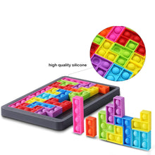 Load image into Gallery viewer, Jigsaw Popping Finger Toy Silica gel Its Puzzle Simple Dimple Anti stress Baby Toys For Children Halloween Birthday Gifts
