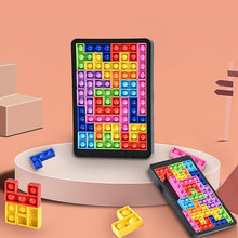 Load image into Gallery viewer, Jigsaw Popping Finger Toy Silica gel Its Puzzle Simple Dimple Anti stress Baby Toys For Children Halloween Birthday Gifts
