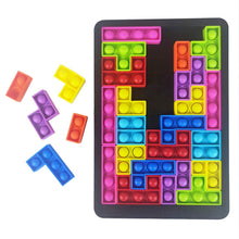 Load image into Gallery viewer, Jigsaw Popping Finger Toy Silica gel Its Puzzle Simple Dimple Anti stress Baby Toys For Children Halloween Birthday Gifts
