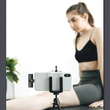 Load image into Gallery viewer, K11 Professional Wireless Lavalier Microphone for iPhone iPad Laptop Android Live Gaming Video Recording Interview Business Mic
