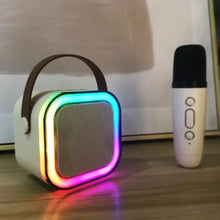 Load image into Gallery viewer, Karaoke Machine for Adults and Kids Portable Karaoke Machine with 2 Wireless Bluetooth Microphones Best Birthday Gift Meetings

