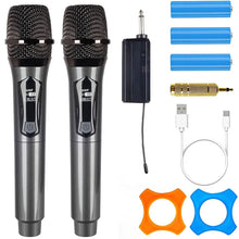 Load image into Gallery viewer, Karaoke Wireless Microphone Dynamic VHF Handheld Professional Mic For Sing Party Speech Church Club Show Meeting Room Home
