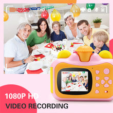 Load image into Gallery viewer, Kids Camera Instant Print Camera for Children 1080P HD Video Photo Camera Toys with 32GB Card
