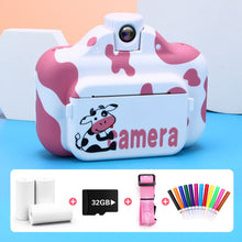 Load image into Gallery viewer, Kids Camera WIFI Instant Print Camera Thermal Printer Wireless WIFI Phone Printer 32GB Card 1080P HD Children Digital Camera Toy
