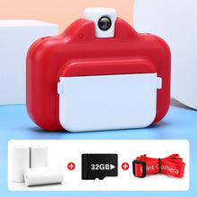 Load image into Gallery viewer, Kids Camera WIFI Instant Print Camera Thermal Printer Wireless WIFI Phone Printer 32GB Card 1080P HD Children Digital Camera Toy
