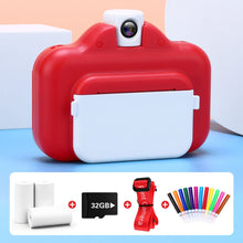 Load image into Gallery viewer, Kids Camera WIFI Instant Print Camera Thermal Printer Wireless WIFI Phone Printer 32GB Card 1080P HD Children Digital Camera Toy
