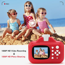 Load image into Gallery viewer, Kids Camera WIFI Instant Print Camera Thermal Printer Wireless WIFI Phone Printer 32GB Card 1080P HD Children Digital Camera Toy

