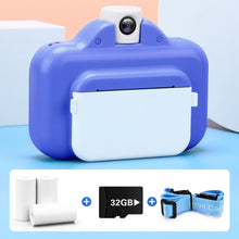 Load image into Gallery viewer, Kids Camera WIFI Instant Print Camera Thermal Printer Wireless WIFI Phone Printer 32GB Card 1080P HD Children Digital Camera Toy
