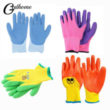Load image into Gallery viewer, Kids Children Protective Gloves Durable Waterproof Garden Gloves Anti Bite Cut Collect Seashells Protector Planting Work Gadget
