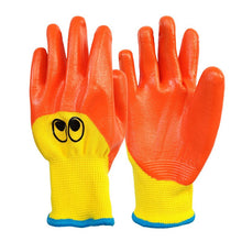 Load image into Gallery viewer, Kids Children Protective Gloves Durable Waterproof Garden Gloves Anti Bite Cut Collect Seashells Protector Planting Work Gadget
