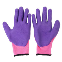 Load image into Gallery viewer, Kids Children Protective Gloves Durable Waterproof Garden Gloves Anti Bite Cut Collect Seashells Protector Planting Work Gadget
