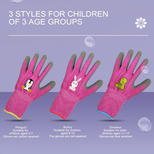 Load image into Gallery viewer, Kids Gardening Gloves ForToddlers Oil Resistant Lightweight Waterproof Safety Breathable Safe Without Odor Durable
