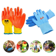 Load image into Gallery viewer, Kids Gardening Gloves Nitrile Coated Toddler Garden Gloves For Childrens Little Girls Boys Youth Handwork Non-slip Anti-stab
