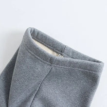 Load image into Gallery viewer, Kids Girls Winter Leggings 2023 Children Plus Velvet Warm Trousers Thick Lamb Fleece trousers Solid Color Baby Pencil Pants
