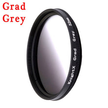 Load image into Gallery viewer, KnightX Camera filter 52MM densidad neutra ND star 4X 6X line Special Effects macro lens for smartphone cellphone mobile android

