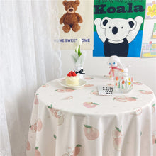 Load image into Gallery viewer, Korean Style Flower Print Table Cloth Coffee Table Dining Cover TableCloth Dining Table Cushion Tea Table Picnic Cloth

