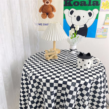 Load image into Gallery viewer, Korean Style Flower Print Table Cloth Coffee Table Dining Cover TableCloth Dining Table Cushion Tea Table Picnic Cloth
