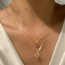 Load image into Gallery viewer, Kpop Vintage Harajuku Goth Metal Heart Neck Chains Choker Grunge Necklaces For Women Egirl Cosplay Aesthetic Accessories Jewelry
