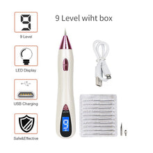 Load image into Gallery viewer, LCD Face Plasma Pen Skin tag remover pen Tattoo removal Black dot Dark Spot verrgas pencil remove warts Laser Mole Removal tools
