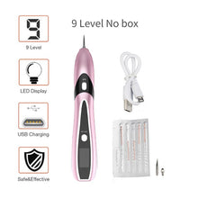 Load image into Gallery viewer, LCD Face Plasma Pen Skin tag remover pen Tattoo removal Black dot Dark Spot verrgas pencil remove warts Laser Mole
