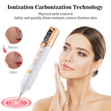 Load image into Gallery viewer, LCD Plasma Pen 9 Levels Tattoo Remove Skin Care Beauty Device Tag Black Dot Wart Spot Dark Mole Removal Pen USB Rechargeable
