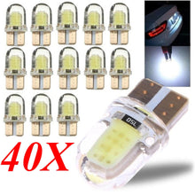 Load image into Gallery viewer, LED W5W T10 194 168 W5W COB 4SMD Led Parking Bulb Auto Wedge Clearance Lamp Canbus Silica Bright White License Light Bulbs
