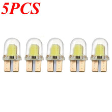 Load image into Gallery viewer, LED W5W T10 194 168 W5W COB 4SMD Led Parking Bulb Auto Wedge Clearance Lamp Canbus Silica Bright White License Light Bulbs
