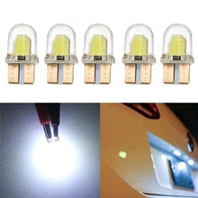 Load image into Gallery viewer, LED W5W T10 194 168 W5W COB 4SMD Led Parking Bulb Auto Wedge Clearance Lamp Canbus Silica Bright White License Light Bulbs
