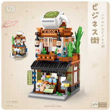 Load image into Gallery viewer, LOZ MINI Blocks japan STREET views HOT SPRING/RAMEN/KIMONNO/MATCHA creative assembly Relaxing toys Brinqueos funny
